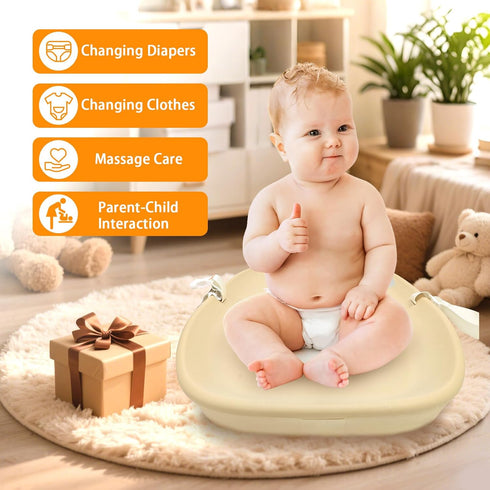 NOSDA CRADOE Waterproof Baby Changing Pad for Dresser, Wipeable Comfortable Soft EVA Foam Changing Station