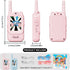 Fabeto 2 Pack 3-8 Walkie Talkie for Kids with Video: Rechargeable Toddler Toys with HD Camera & Voice Changer, Long