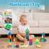 18-36 7-in-1 Set LearnToy Baby Toys Months, Montessori Activity - Stacking Blocks, Infant Teething Toy & Sensory Bin