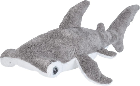 Wild Republic Hammerhead Stuffed Animal, Plush Toy, Sea Critters, Gifts for Kids, 11" (21584)