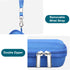 Canboc Carrying Case for RG35XXSP Handheld Game Console - Blue Storage Box with Mesh Pocket for Cable