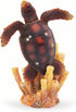 Gemini&Genius Sea Turtle Toys for Kids - Realistic Sea Turtle Figurine Toy - Under The Sea Life Educational Gifts and