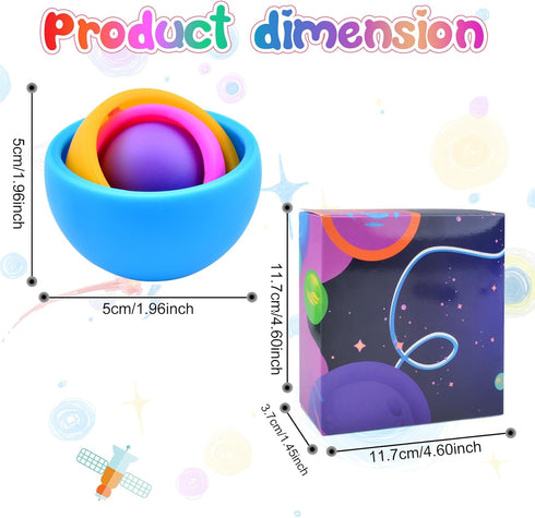 Pack, Set, Fidget Toys Kids Fidget Spinner Autism Sensory Toys, Easter Basket Stuffers Party Favors, ADHD Stress Relief
