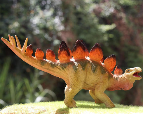 Gemini&Genius Stegosaurus Toy for Kids, Dinosaur Action Figure, Sculpting & Texture Dino Collection, Great Gift for Kids