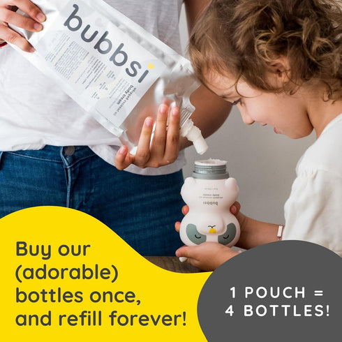 8oz) Bubbsi Whipped Coconut Oil Baby Lotion for Eczema, Dry Skin, Baby Acne, KP | Organic Coconut Oil, Shea Butter