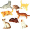U.S. Toy Assorted Plastic Cat Figure Toys, 2" (12)