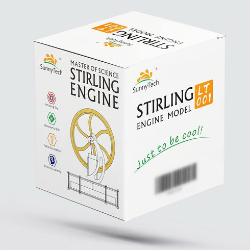 (LT001) Sunnytech Low Temperature Stirling Engine Motor Steam Heat Education Model Toy Kit For mechanical skills