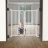 Baby Gate Wall Protector, 8 Pack Black, Protect Walls & Doorways from Pet & Dog Gates, Pressure Mounted