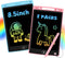 Glochin 2 Pack LCD Writing Tablet for Kids, Erasable and Reusable Toddler Doodle