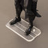 100Packs Star Wars Black Series 6 inch Action Figure Stand with Peg, 1/12 Clear Toy Display Support Stands