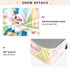 siphylline 1 Pack Letter Carrier Sheep Cartoon Cute Blue Baby Crib Sheets Cotton Baby Playard Sheet Ultra Soft Toddler