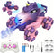 Remote Control Car 1:18 Pink Unicorn Monster Truck 360 Spin-Dance Light Music