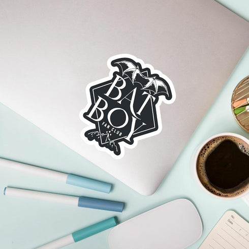 3PCS Boy Bat Club Sticker, Funny Gift for Him, Husband, Boyfriend, Dad, American Hard Hat Stickers, Co-Workers Sticker