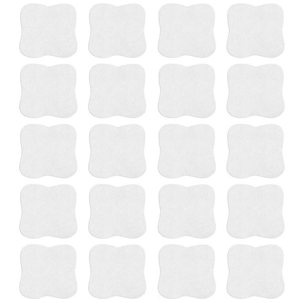 20 Pieces Soothing Gel Pads, Adjusting Hydrogel Reusable Nursing Pads for Breastfeeding Essentials, Cooling Relief