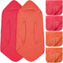 VitalCozy 6 Pcs Baby Muslin Hooded Bath Towels and Washcloths Muslin Cotton