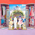 Magnetic Dress Up Paper Doll Game Toys, Dollhouse Magnet Clothes Puzzles for 3+ Year Old Girls