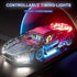 Sport Race Car Building Block Sets for Adults, Racing Supercar Toys Kits with LED Lights, 1:14 MOC Model