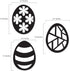 VHALE Suncatchers Craft 3 Sets (9 Cutouts) with Tissue Papers for Kids Party Favors and Creative Art Projects