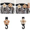 PLCPDM Flower Hook Hanger Organiser for Diaper Bag Mom Purse Lovely Pram Pushchair Accessory