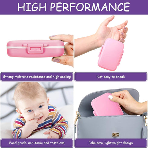 Baby Tooth Box Keepsake Box for Kids Teeth Storage, Organizer Tooth Fairy Box with Baby Fetal Hair Container