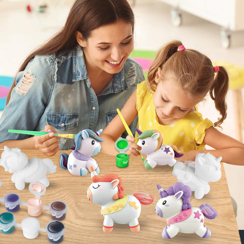 3 4 5 6 7 8 8 SpringFlower Unicorn Gift Toys for Years Old Girls - Girls Arts and Crafts Painting kit Including Cute