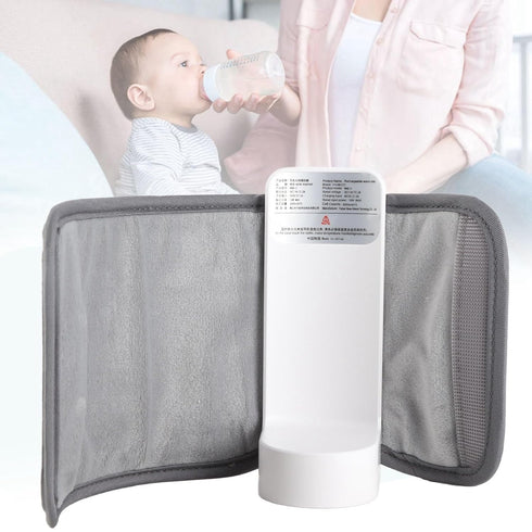 Culnflun Portable Bottle Warmer, Calienta Biberones Retain Nutrients Bottle Warmer, Insulated USB Charging Portable