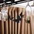 Outus 120 Pieces Black 3D Layered Butterfly Wall Decor, Removable Stickers for Birthday Cake Decorations
