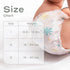 1, 216 Count, (6.6 lbs 13 lbs), Evolur Snuggle Bum Baby Diapers - Size for Newborns - Ulta Absorbent Diapers Newborn