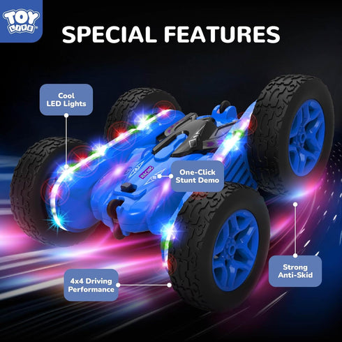 2.4G 360 TOY Life Kids Stunt Remote Control Car HZ Remote Control Cars RC Stunt Car Remote Control Toys for Boy & Girl