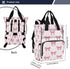 Bulletgxll Backpack Backpack Cute Bows Diaper Bag Large Capacity Baby Bags Multi Function Travel Waterproof Changing