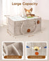 Maliton Baby Diaper Caddy Organizer for Changing Table, Nursery Storage Bin Basket with Handle, Felt Diaper Organizer