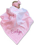 Embroidered Blanket Baby Beautiful Monogrammed Large Personalized for Boys and Girls Soft