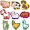9 Packs Farm Animal Puzzles for Kids Aged 3+, Shaped Puzzles for Beginners, Educational Activity for Toddlers