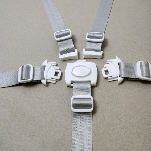 NEXAVKPR 5 Secure Point Harness Strap with Adjustable Length for Strollers High Chairs and Boosters Seats Easy