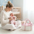 Baby Diaper Caddy, Portable Diaper Organizer for Changing Table, Car Travel Girls Shower Gifts Newborn Essentials