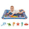 Piszvbej Tummy Time Water Mat for Babies, Inflatable Tummy Time Water Play Mat,
