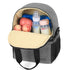 Teamoy Breast Pump Bag Tote with Cooler Compartment for Breast Pump, Cooler Bag, Breast Milk Bottles and More, Double