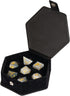 UDIXI Gemstone Dice Set | 7PCS Stone DND Dice with Gift Case for Dungeons and Dragons & MTG