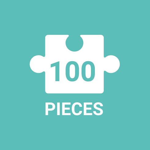 Galison Wendy Gold Nevada Shaped Mini Puzzle, 100 Pieces, 8” x 9.75” – Art by Bestselling Artist Wendy Gold