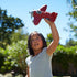 Green Toys Airplane, Red/Blue - Pretend Play, Motor Skills, Kids Flying Toy Vehicle. No BPA, phthalates, PVC.