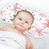 YETTASBIN Bow Dots Muslin Baby Burp Cloth, Super Soft Absorbent Cotton Burp Rag Baby Bibs Feeding Cloth for Newborn