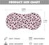 GOODOLD Set 2 Pack Leopard Print Pink Muslin Baby Burp Cloths - Super Absorbent and Soft Burping Rags - Cotton Burp
