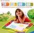 Magic Drawing Mat/Water Doodle Mats (31.4in x 23.6in) - Reusable Coloring Aqua Classic Mat with Magic Pen for Kids