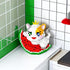 Larcele Micro Building Blocks Animal Set - DIY Mini 3D Toy Bricks, 2159 Dots KLJM-10 (Watermelon Cat)