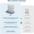 Termichy Baby Bottle Drying Rack: Large Vertical Bottle Dryer Rack Holder - Space Saving Standing Drying Rack for Baby