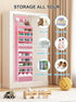 Closet (6 Over Door Hanging Organizer, No Tilt Baby Organizer for Diaper Kids Toys, Hanging Organizer Storage