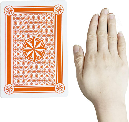 2 Pack Large Jumbo Playing Card Deck - 5x7 Inch Giant Poker Cards for Family Party Fun, Oversized