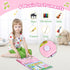 3 3 4 5 6 7 8 2-4 3-4 3-5 3-6 5-8 Toys for Year Old Girls Gifts - Piano Book Educational Toddler Musical Toys for Kids