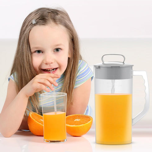 AIIHAC 64oz/ 2000ml pack) Breast milk pitcher, Mixing pitcher with lid, Mixing baby formula,coffee, milk and juice