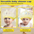 0-9 Baby Shower Cap Shield for Kids Visor Hat for Eye and Ear Protection Adjustable for Years Old Children Cute Crown